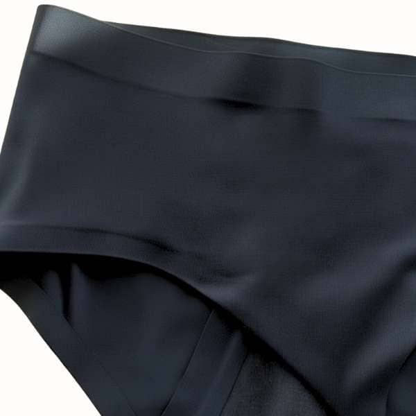 culotte menstruelle sport en tres gros plan pour voir les details