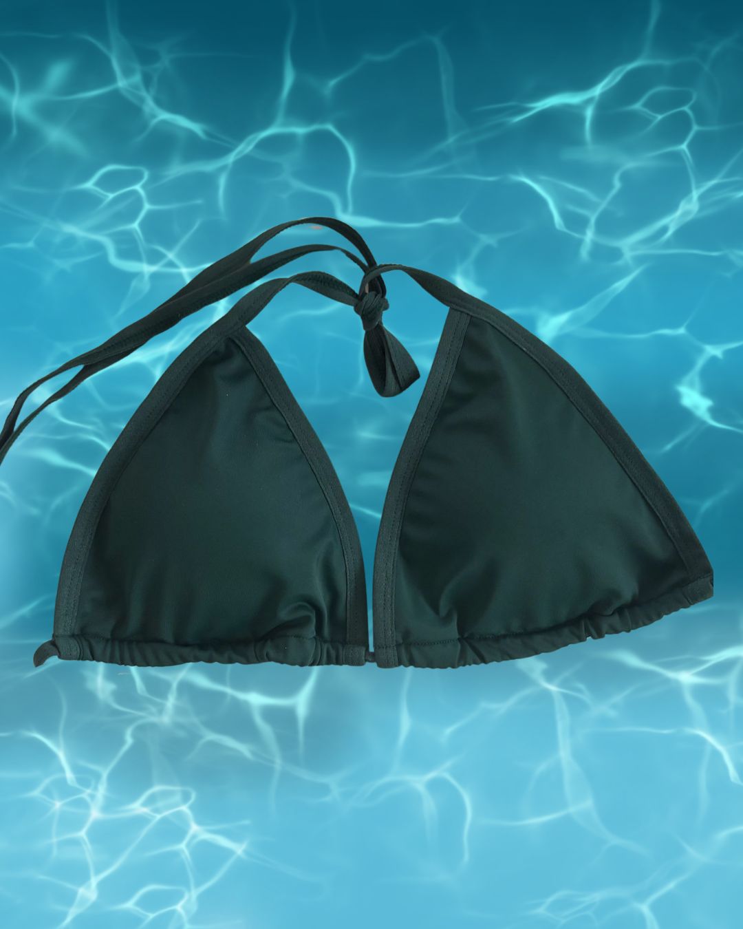 Haut de Bikini Triangle – Noir