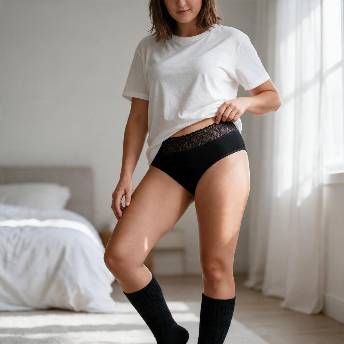 culotte menstruelle gros flux coton