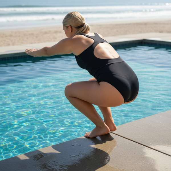 Maillot de bain Menstruel 1 pièce Sporty