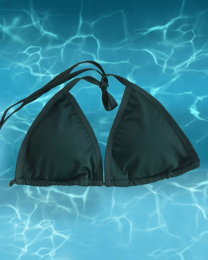 Haut de Bikini Triangle – Noir