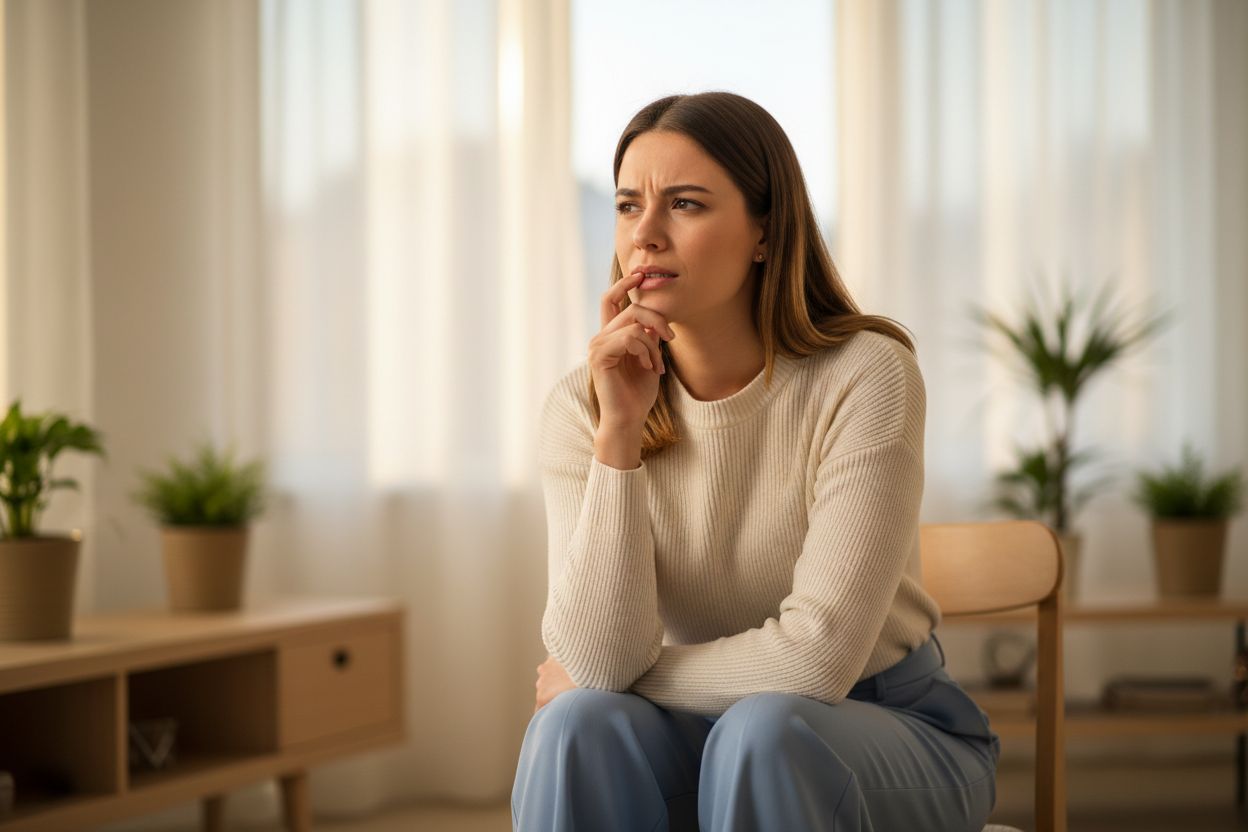 femme qui cherche quel modele de culotte menstruelle pour son ado