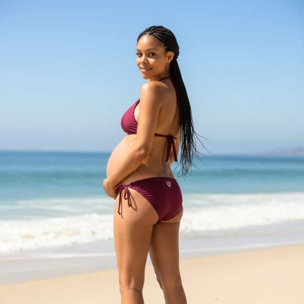 maillot de bain menstruel femme enceinte