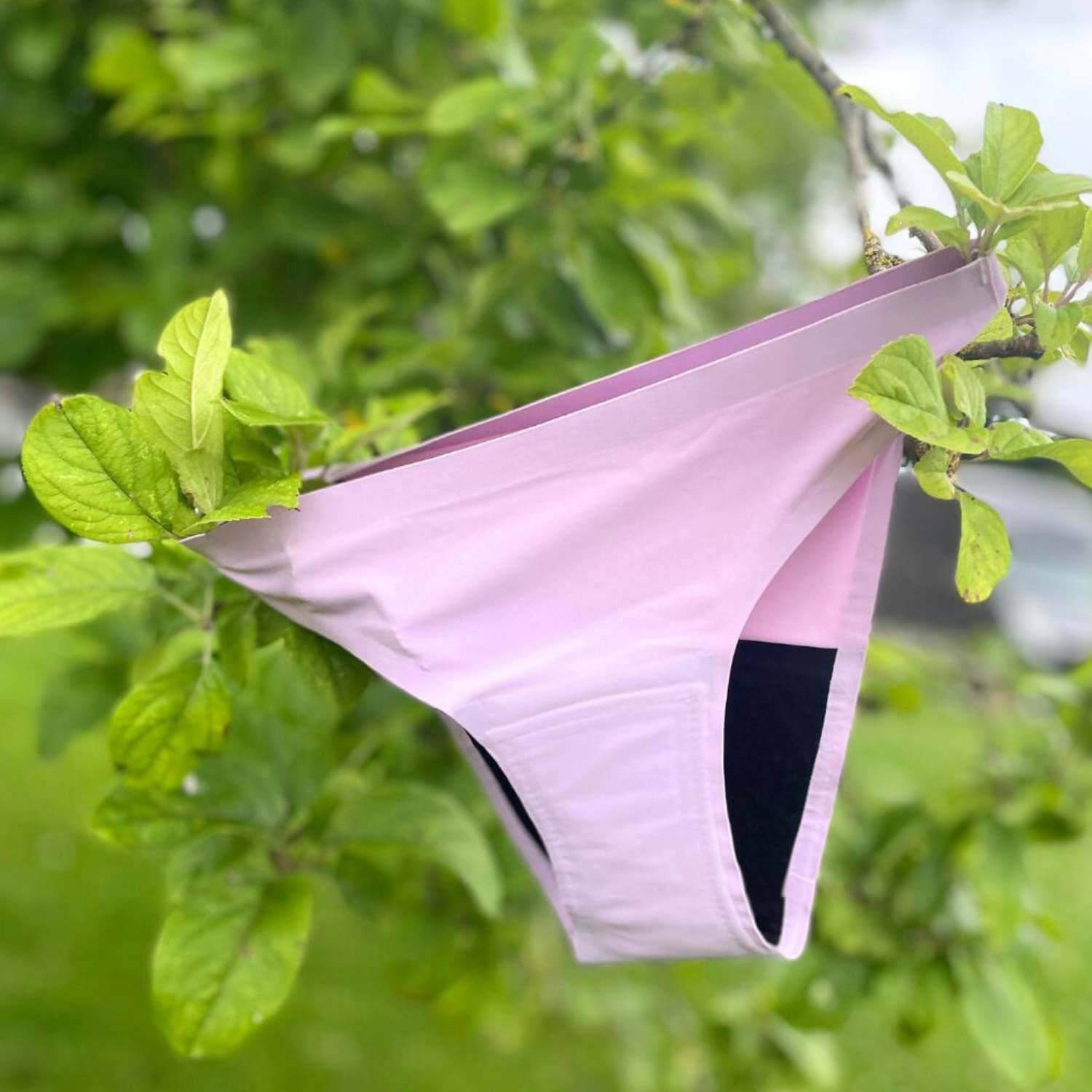 Culotte Menstruelle Nude Mauve Sporty